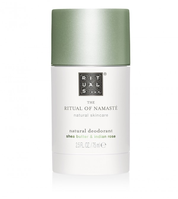 NEW: The Ritual of Namaste deodorant. A mild and soothing 24-hour natural  deodorant stick infused with ingredients such as Shea Butter and Indian  Rose., By Rituals Cosmetics