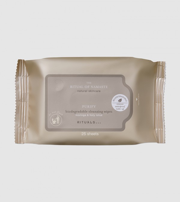 The Ritual of Namaste Miracle Wipes - Travel - cleansing wipes