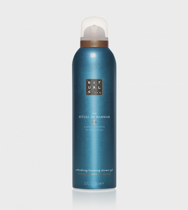 ritual of hammam refreshing foaming shower gel