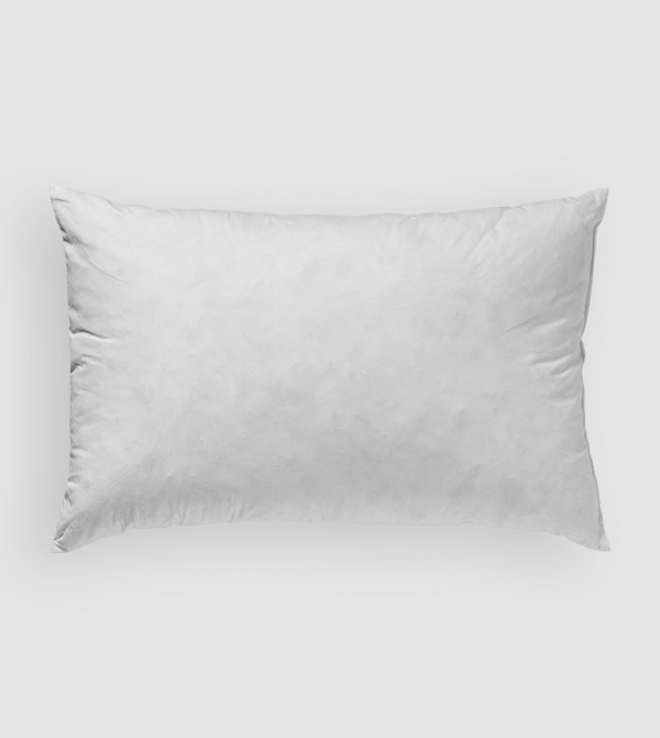 White best sale woven pillow